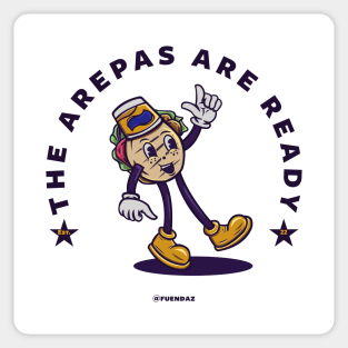 Arepa 30's Style Sticker